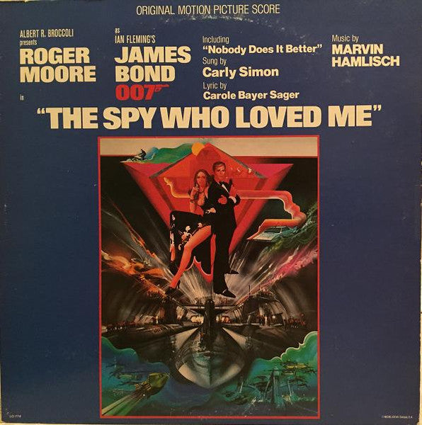 Marvin Hamlisch / 007 James Bond ‎– The Spy Who Loved Me Original Motion Picture (1977) - Mint- LP Record 1978 Liberty USA Vinyl - Soundtrack - Shuga Records