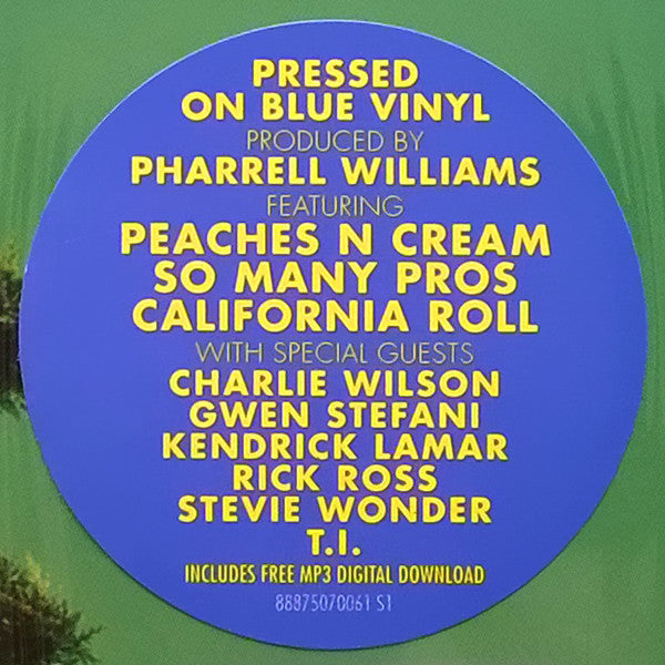 Snoop Dogg - Bush - New LP Record 2015 Columbia Blue Vinyl & Download - Hip Hop - Shuga Records