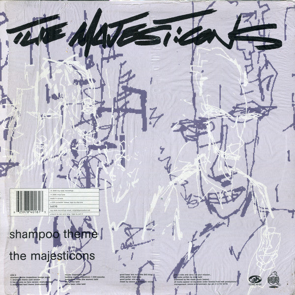 The Infesticons / The Majesticons - Hero Theme (Dan The Automator Remixes) - VG+ EP Record 2000 Big Dada UK Vinyl - Breaks / Hip Hop / Experimental