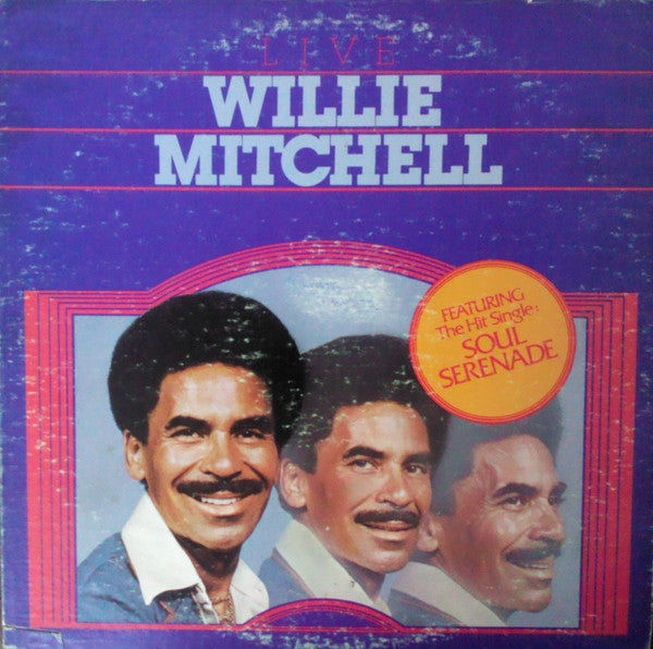 Willie Mitchell - Willie Mitchell Live (1968) - VG+ LP Record 1977 Hi USA Vinyl - Soul / Funk - Shuga Records