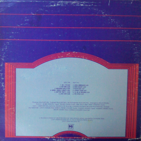 Willie Mitchell - Willie Mitchell Live (1968) - VG+ LP Record 1977 Hi USA Vinyl - Soul / Funk - Shuga Records