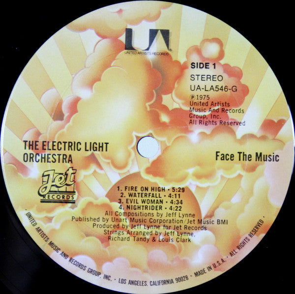Electric Light Orchestra - Face The Music (1975) - Mint- LP Record 1978 United Artists USA Vinyl - Prog Rock - Shuga Records