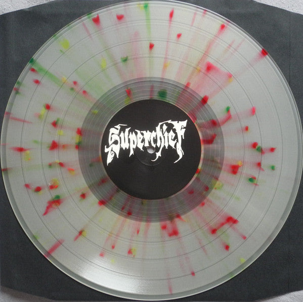 Superchief - Trophy Room - Mint- LP Record 2019 Magnetic Eye Milky Clear w/ Red, Yellow, Green Splatter Vinyl - Stoner Rock - Shuga Records