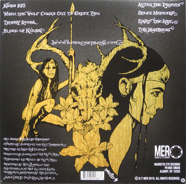 Superchief - Trophy Room - New (Opened to verify color) LP Record 2019 Magnetic Eye USA Black Vinyl (50 Made) - Stoner Rock - Shuga Records