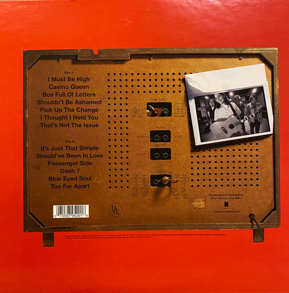 Wilco - A.M. (1995) - Mint- LP Record 2015 Nonesuch Vinyl Me Please Club 180 gram Red/Tangerine Vinyl & Booklet - Indie Rock / Country Rock - Shuga Records