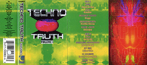 Various - Techno Truth Volume 1 - Mint- Cassette 1992 Moonshine Music USA Tape - Techno - Shuga Records
