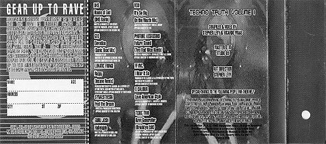 Various - Techno Truth Volume 1 - Mint- Cassette 1992 Moonshine Music USA Tape - Techno - Shuga Records