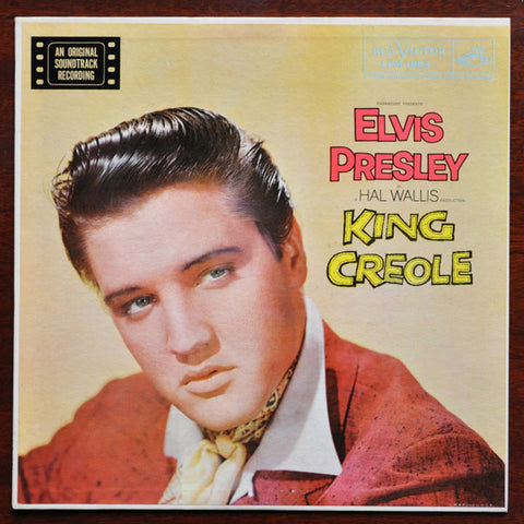 Elvis Presley – King Creole - VG+ LP Record 1958 RCA Victor Mono USA Vinyl - Rock & Roll / Soundtrack