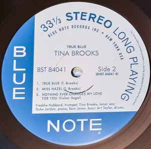 Tina Brooks - True Blue (1960) - Mint- LP Record 2015 Blue Note USA Stereo Vinyl - Jazz / Hard Bop - Shuga Records