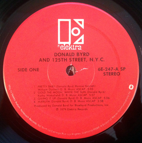 Donald Byrd And 125th Street, N.Y.C. - Love Byrd - VG+ LP Record 1981 Elektra USA Vinyl - Jazz-Funk / Disco - Shuga Records