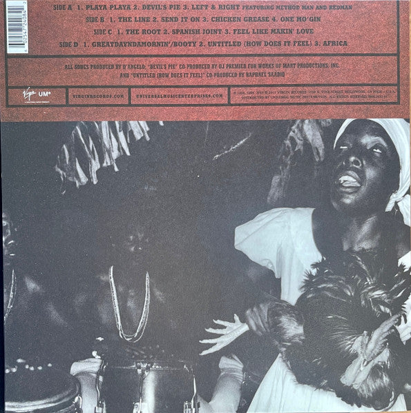 D'Angelo - Voodoo (2000) - New 2 LP Record 2024 Virgin UMe Vinyl