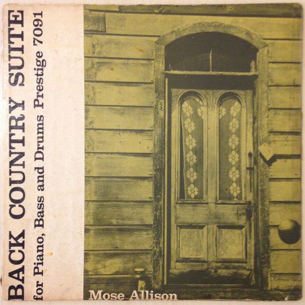 Mose Allison - Back Country Suite For Piano, Bass And Drums - Mint- LP Record 1957 Prestige USA Mono Original Vinyl - Jazz - Shuga Records