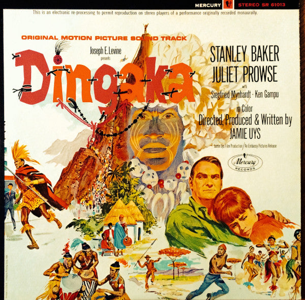 Joseph E. Levine  – Dingaka MOVIE - Mint- LP Record 1965 Mercury USA Vinyl - Soundtrack - Shuga Records