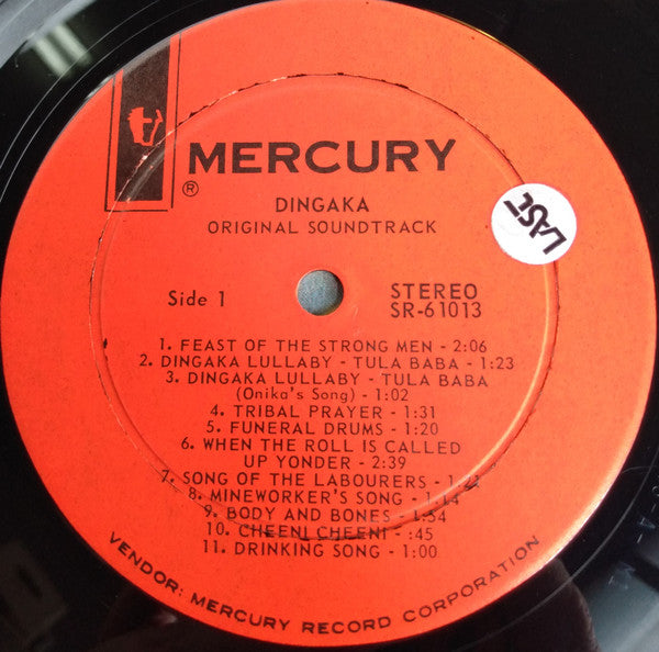 Joseph E. Levine  – Dingaka MOVIE - Mint- LP Record 1965 Mercury USA Vinyl - Soundtrack - Shuga Records