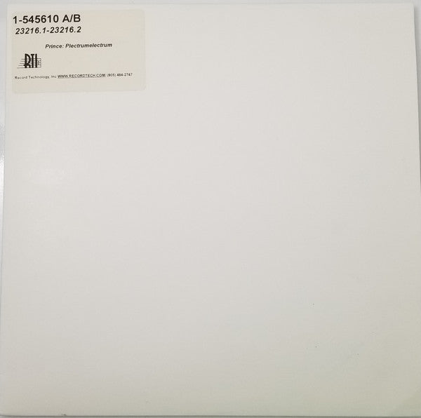 Prince - Plectrumelectrum - New LP Record 2014 Warner RTI Promo Test Pressing USA Vinyl - Pop Rock / Soul / Minneapolis Sound - Shuga Records
