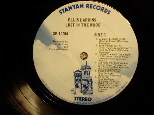 Ellis Larkins – Lost In The Wood - LP Record 1970 Stanyan USA Vinyl - Jazz - Shuga Records