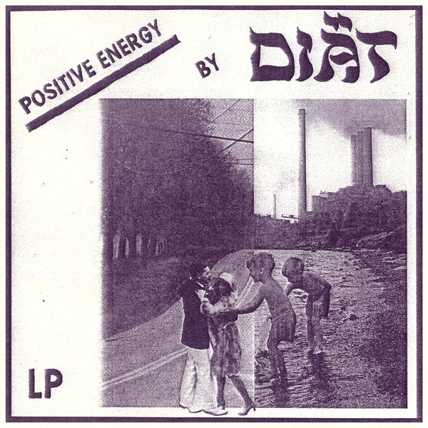 Diät - Positive Energy - Mint- LP Record 2015 Iron Lung USA Black Vinyl, Booklet & Download - Punk / Post-Hardcore / Post-Punk - Shuga Records
