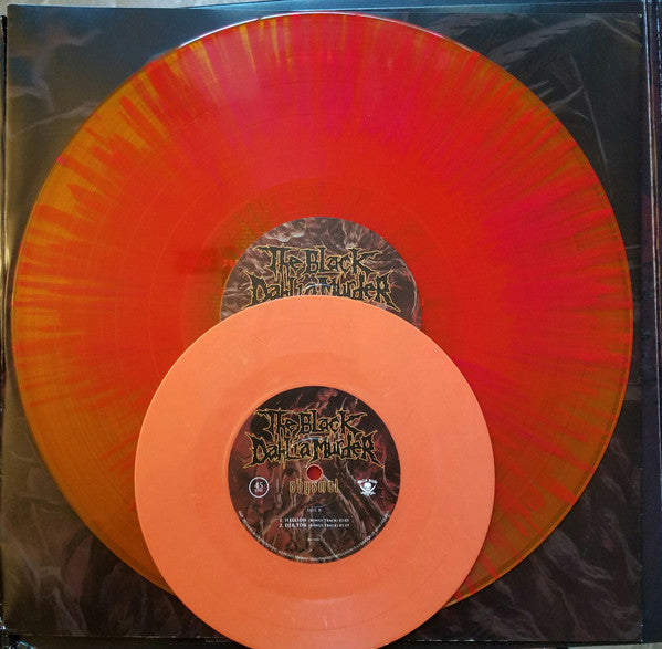 The Black Dahlia Murder - Abysmal - Mint- LP Record 2015 Metal Blade Germany Red Orange Splatter Vinyl, Poster & 7" - Death Metal - Shuga Records