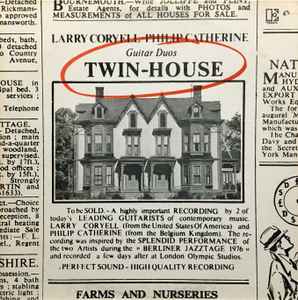 Larry Coryell / Philip Catherine / - Twin-House - Mint- LP Record 1977 Elektra USA Original Press White Label Promo Vinyl - Jazz-Funk / Contemporary Jazz - Shuga Records