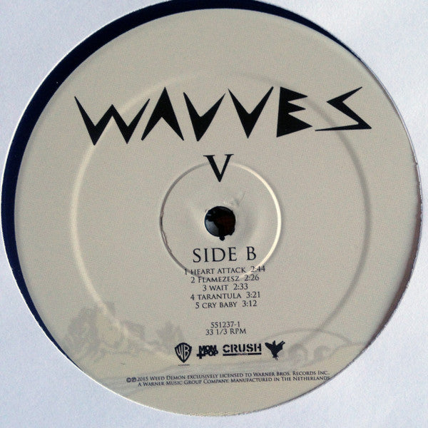 Wavves - V - Mint- LP Record 2015 Warner Ghost Ramp Vinyl & Insert - Garage Rock / Surf / Stoner Rock - Shuga Records