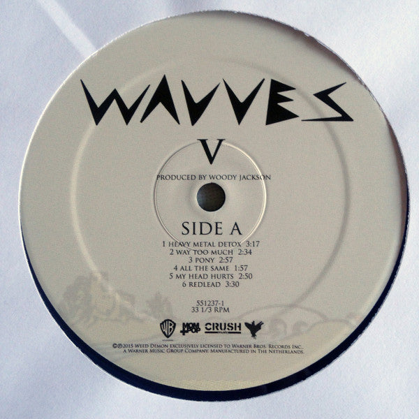 Wavves - V - Mint- LP Record 2015 Warner Ghost Ramp Vinyl & Insert - Garage Rock / Surf / Stoner Rock - Shuga Records