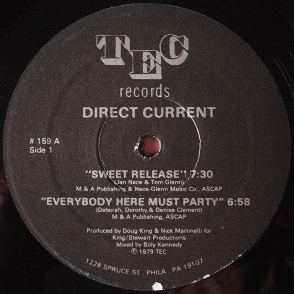 Direct Current - Direct Current - VG+ (G+ Low grade cover) LP Record 1979 TEC USA Original Vinyl - Disco / Soul - Shuga Records