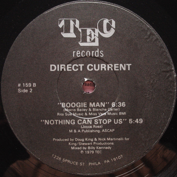 Direct Current - Direct Current - VG+ (G+ Low grade cover) LP Record 1979 TEC USA Original Vinyl - Disco / Soul - Shuga Records