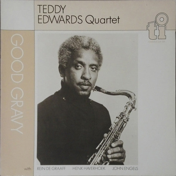 Teddy Edwards Quartet – Good Gravy (1981) - Mint- LP Record 1984 Timeless Netherlands Vinyl - Jazz - Shuga Records