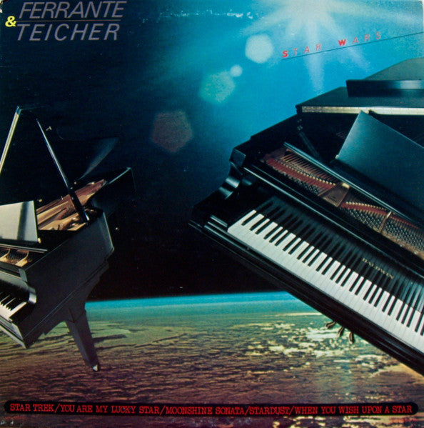 Ferrante & Teicher - Star Wars (Sci Fi Themes) - VG+ LP Record 1978 United Artists USA Vinyl - Jazz / Easy Listening - Shuga Records