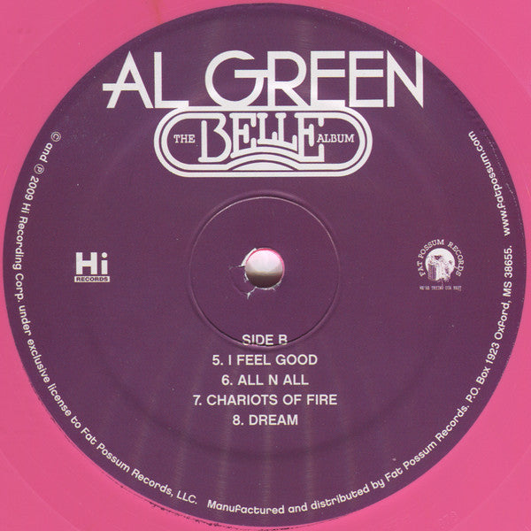 Al Green ‎– The Belle Album (1977) - Mint- LP Record 2015 Fat Possum USA Pink Vinyl Ten Bands One Cause - Soul / Funk - Shuga Records