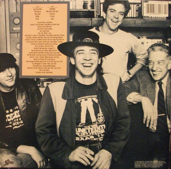 Stevie Ray Vaughan And Double Trouble - Texas Flood - VG+ LP Record 1983 Epic Original Vinyl - Blues Rock / Texas Blues / Electric Blues - Shuga Records