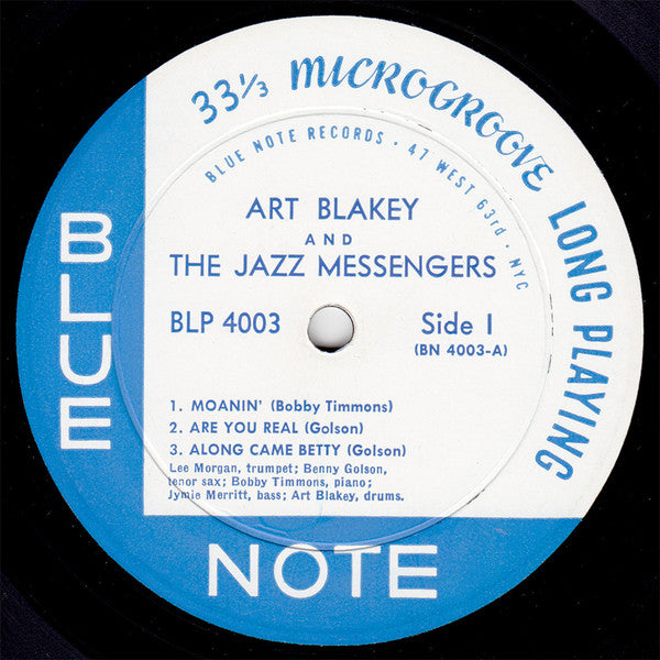 Art Blakey And The Jazz Messengers – BLP 4003 - VG+ LP Record 1958 Blue Note USA Mono Original Vinyl - Jazz / Hard Bop - Shuga Records