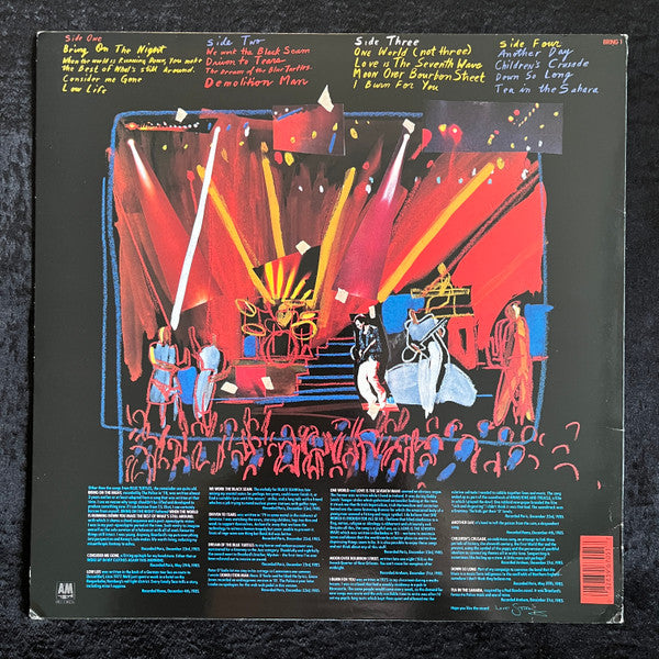 Sting - Bring On The Night - Mint- 2 LP Record A&M UK Vinyl In shrink w/ Hype Sticker - Pop Rock / Fusion / Jazz-Rock