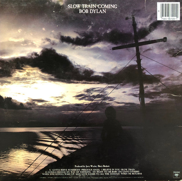 Bob Dylan - Slow Train Coming - VG LP Record 1979 Columbia USA Vinyl - Pop Rock / Folk Rock - Shuga Records