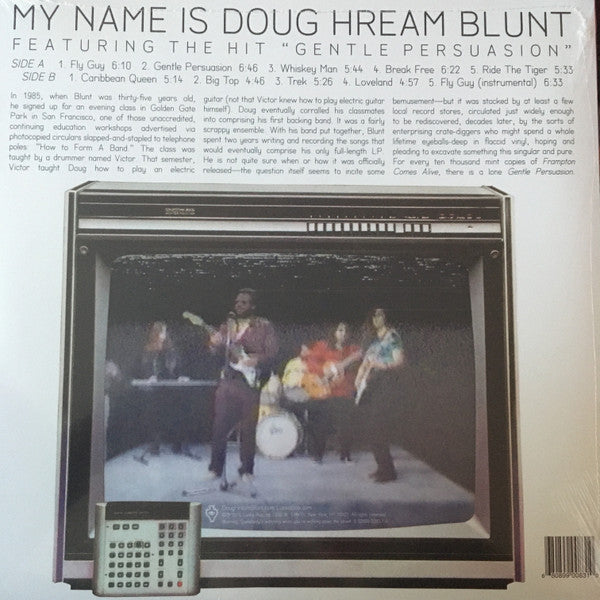 Doug Hream Blunt - My Name Is - Mint- LP Record 2015 Luaka Bop Vinyl & Insert - Funk / Soul / Lo-Fi - Shuga Records