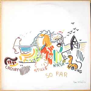 Crosby, Stills, Nash & Young – So Far - VG+ LP Record 1977 Atlantic Vinyl - Folk Rock