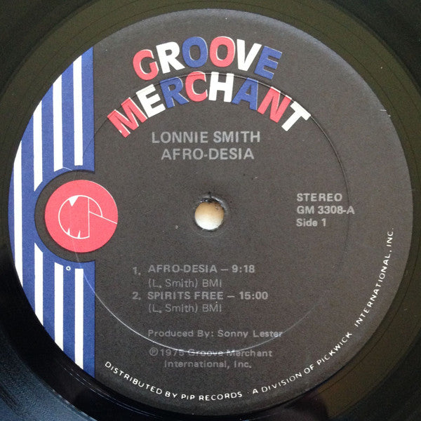 Lonnie Smith - Afro-Desia - VG LP Record 1975 Groove Merchant USA Original Vinyl - Jazz / Jazz-Funk - Shuga Records