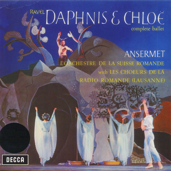 Ansermet - Ravel - Daphnis & Chloë Complete Ballet (1965) - Mint- LP Record 2015 Decca SXL UK Vinyl - Classical - Shuga Records