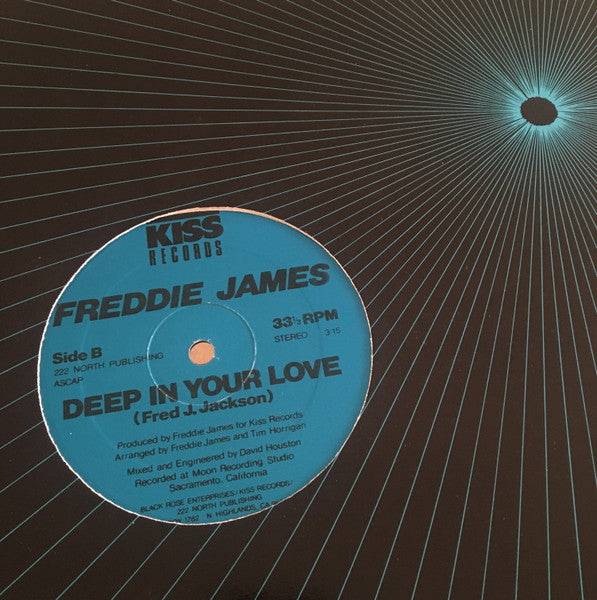 Freddie James – Peace of Mind - VG+ 12" Single Record 1981 Kiss USA Vinyl - Funk - Shuga Records