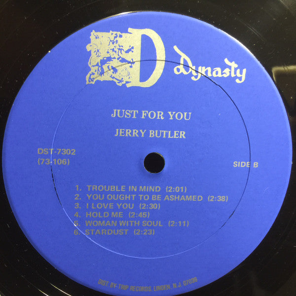 Jerry Butler - Just Beautiful - Mint- LP Record 1974 Dynasty USA Vinyl - Soul / Rhythm & Blues - Shuga Records