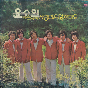 Yun Soo Il & Cotton Candy 윤수일과 솜사탕 - 사랑만은 않겠어요 - VG+ LP Record 1977 Hit South Korea Vinyl - Rock / Jazz-Rock / Fusion - Shuga Records