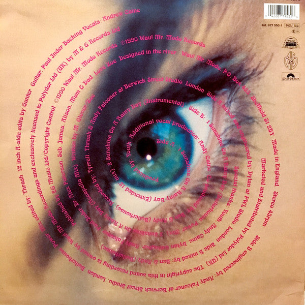 Zoë – Sunshine On A Rainy Day - VG+ 12" Single Record 1990 M&G Polydor WAU! Mr. Modo UK Vinyl - Synth-pop / Ambient - Shuga Records