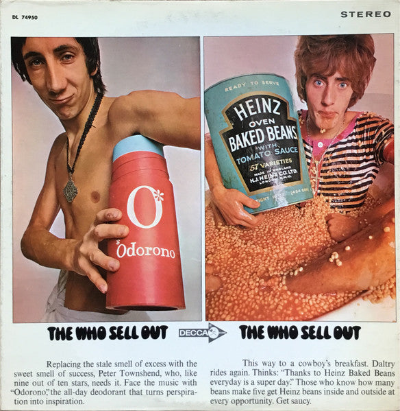 The Who - The Who Sell Out(1967) - VG+ LP Record 1971 Decca USA Vinyl - Psychedelic Rock - Shuga Records
