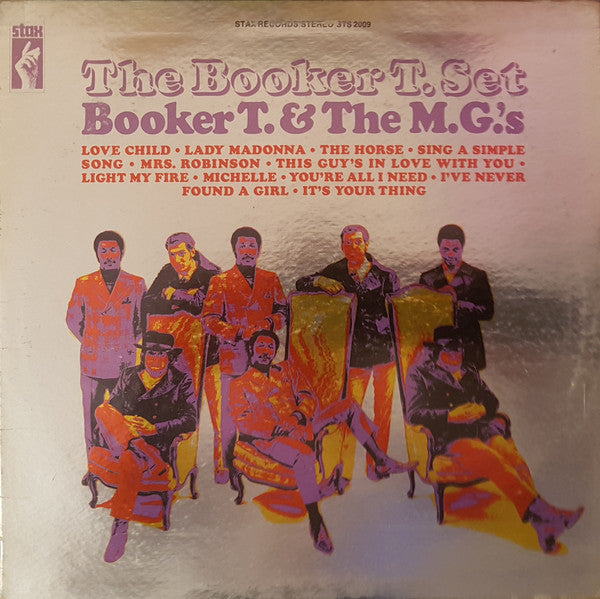 Booker T & The MG's – The Booker T. Set - VG+ LP Record 1969 Stax Original Vinyl & Foil Cover - Soul / Rhythm & Blues