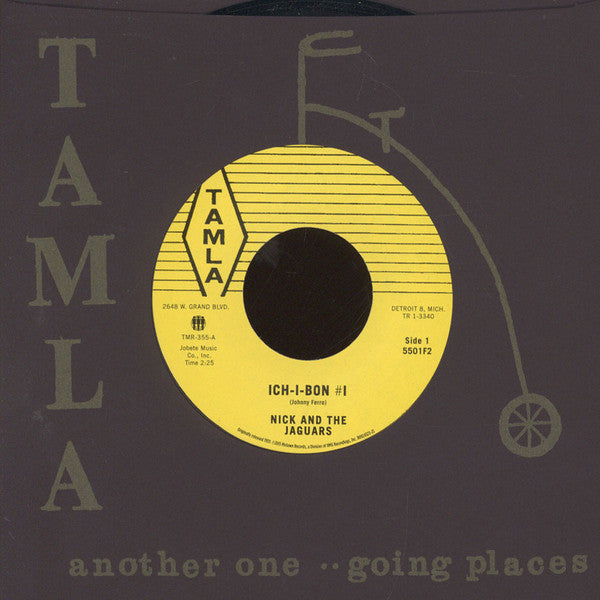 Nick and the Jaguars - Ich-I-Bon #1 / Cool and Crazy (1959) - New 7" Single Record 2015 Third Man Tamla USA Vinyl - Rock & Roll / Instrumental - Shuga Records