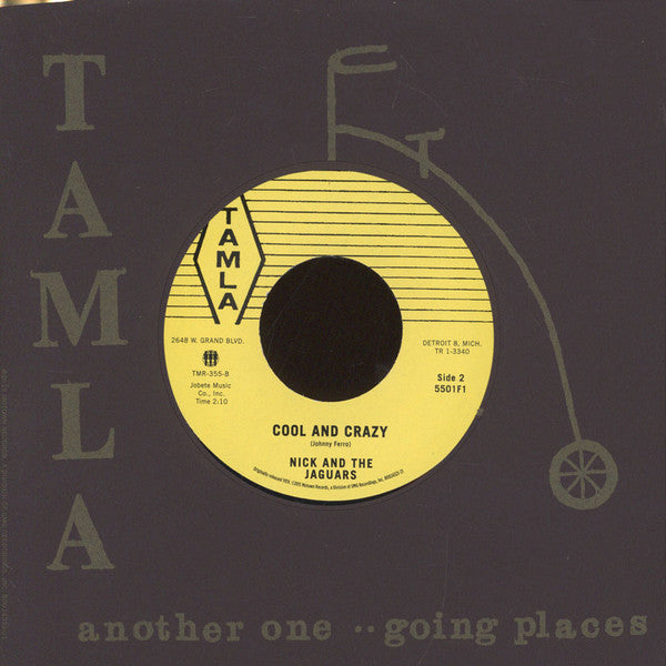 Nick and the Jaguars - Ich-I-Bon #1 / Cool and Crazy (1959) - New 7" Single Record 2015 Third Man Tamla USA Vinyl - Rock & Roll / Instrumental - Shuga Records