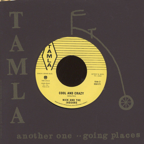 Nick and the Jaguars - Ich-I-Bon #1 / Cool and Crazy (1959) - New 7" Single Record 2015 Third Man Tamla USA Vinyl - Rock & Roll / Instrumental