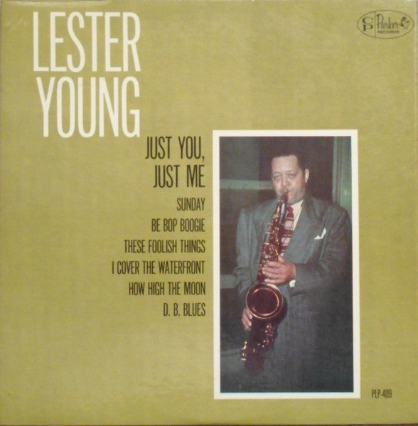 Lester Young - Just You, Just Me - VG LP Record 1961 Charlie Parker USA Mono Original Vinyl - Jazz / Bop - Shuga Records