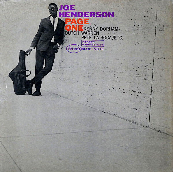 Joe Henderson - Page One (1963) - Mint- LP Record 1984 Blue Note Japan Vinyl & Booklet - Jazz / Hard Bop