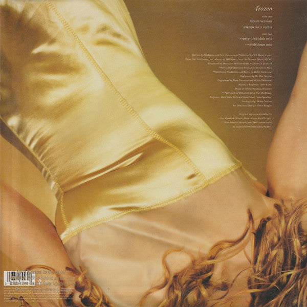 Madonna - Frozen - VG+ 12" Single Record 1998 Maverick Warner USA Vinyl - Pop / Electronic / House - Shuga Records